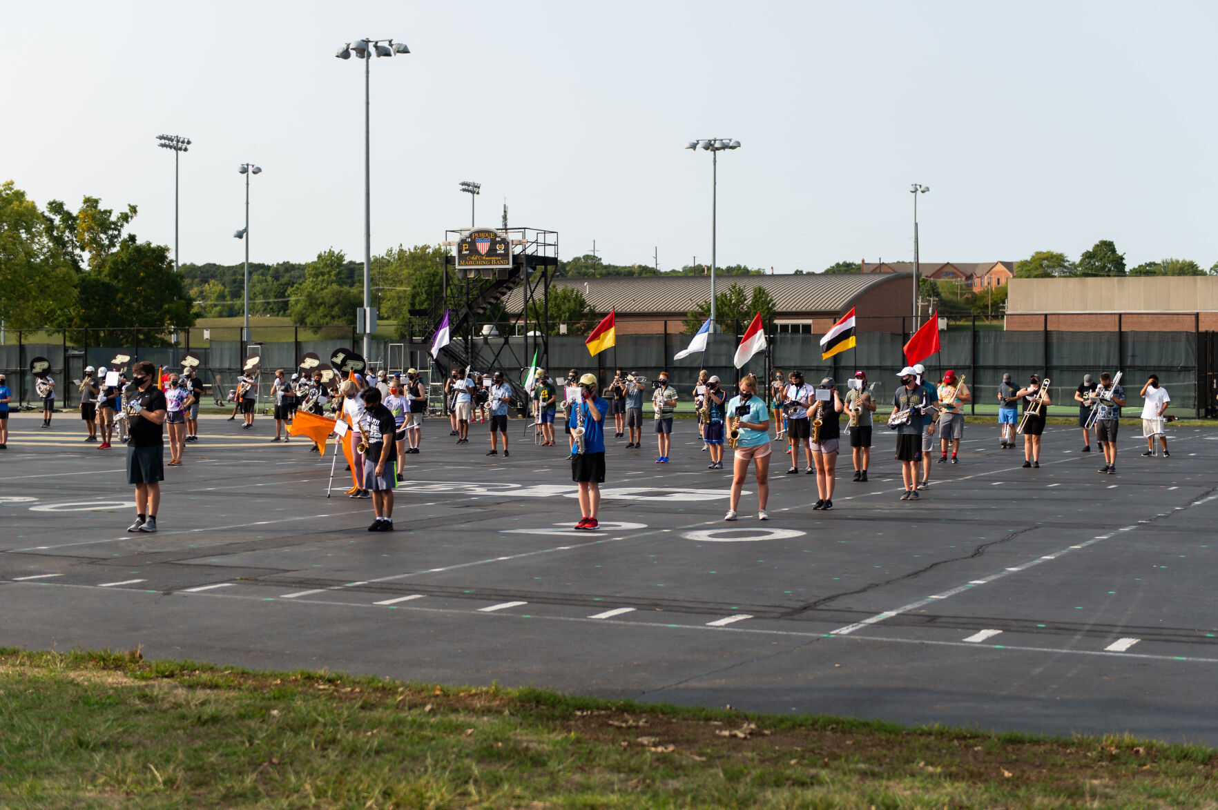 9/14/20 Purdue Band Practice